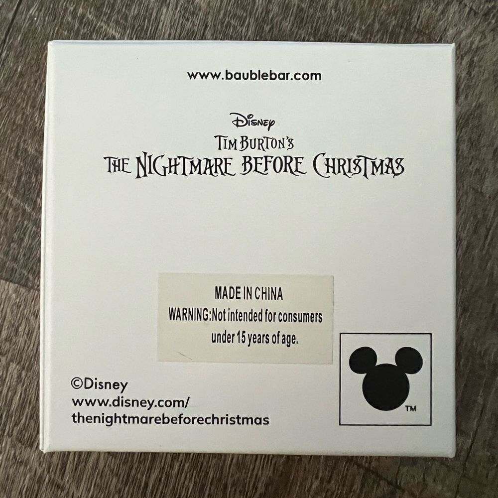 Disney x Baublebar Time Burtons The Nightmare Before Christmas Earrings. - Picture 4 of 4